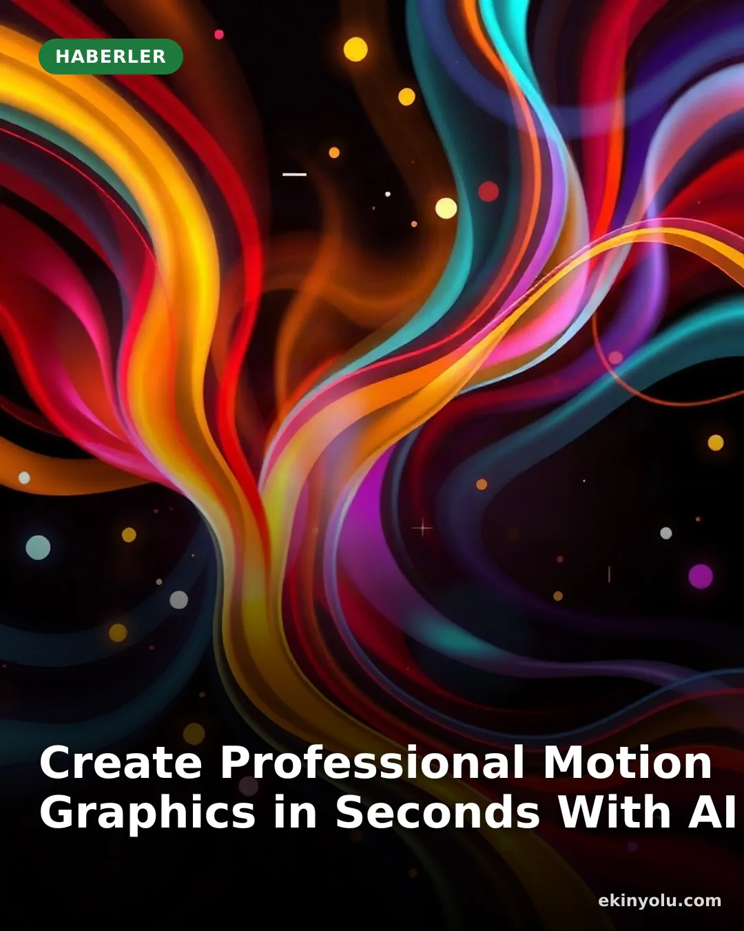 Create Professional Motion Graphics in Seconds With AI