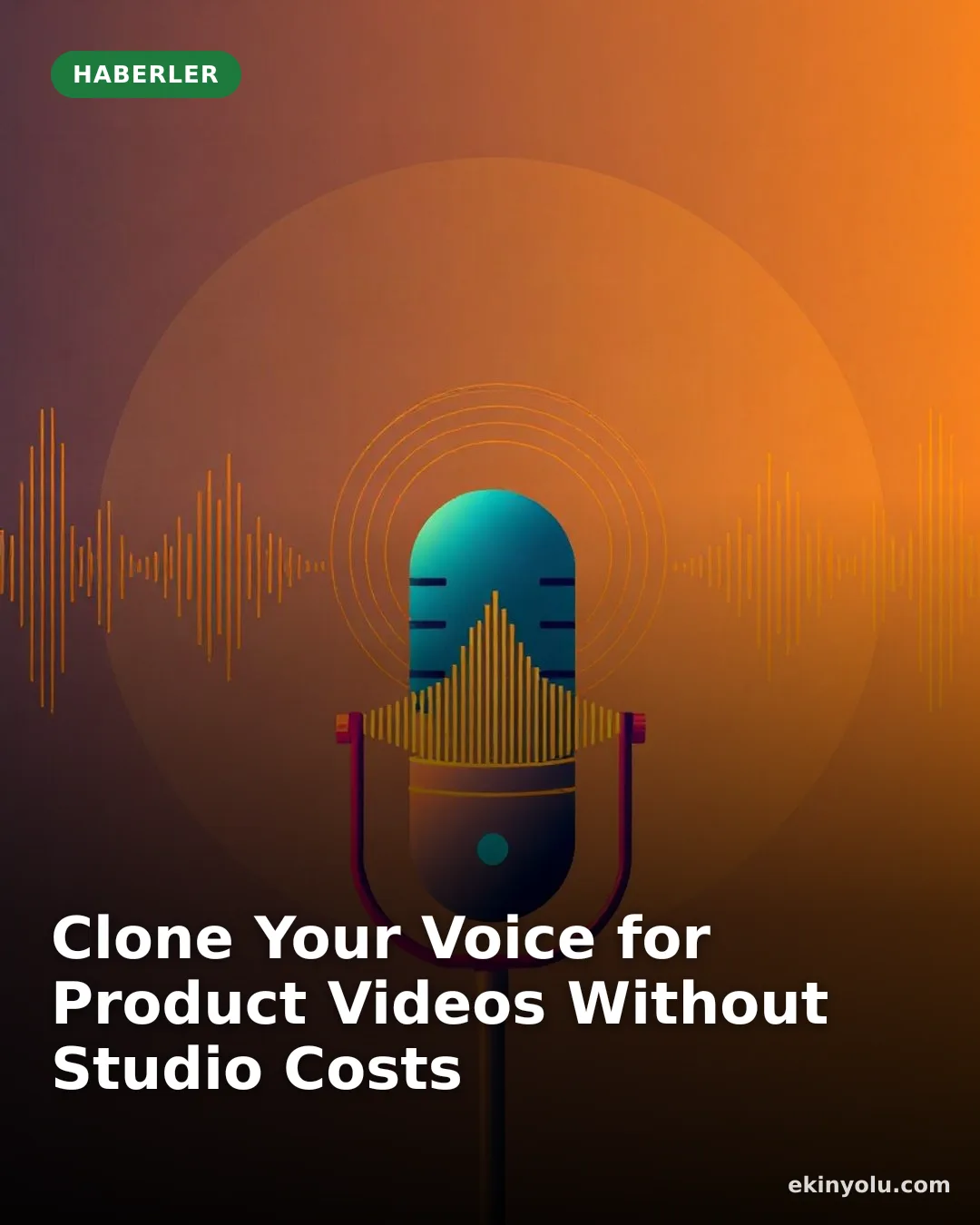 Clone Your Voice for Product Videos Without Studio Costs