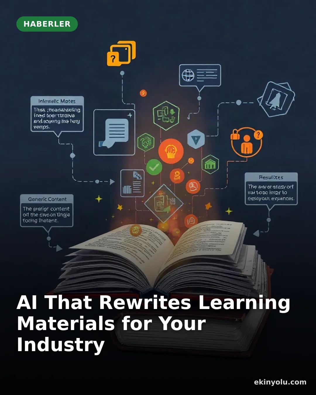 AI That Rewrites Learning Materials for Your Industry